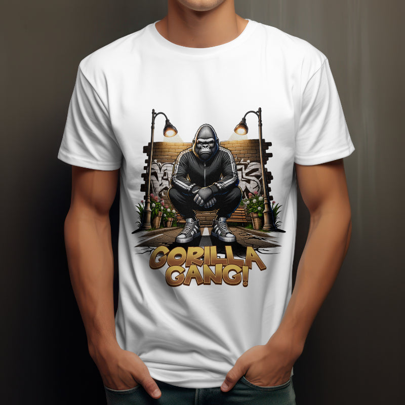 Gorilla Gang Street Art T-SHIRT (unisex)